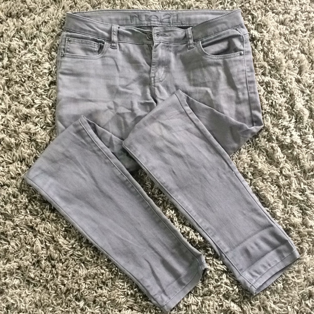 Gray pants